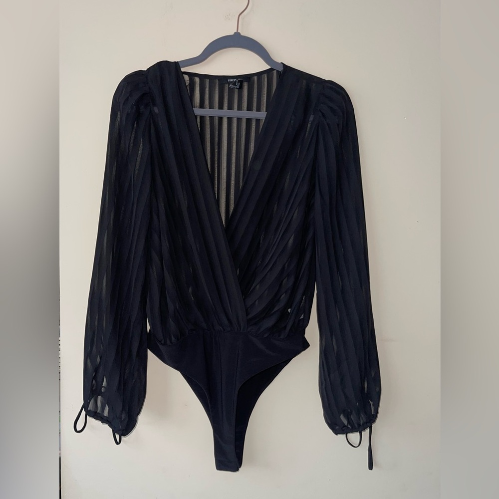 Forever sheer bodysuit